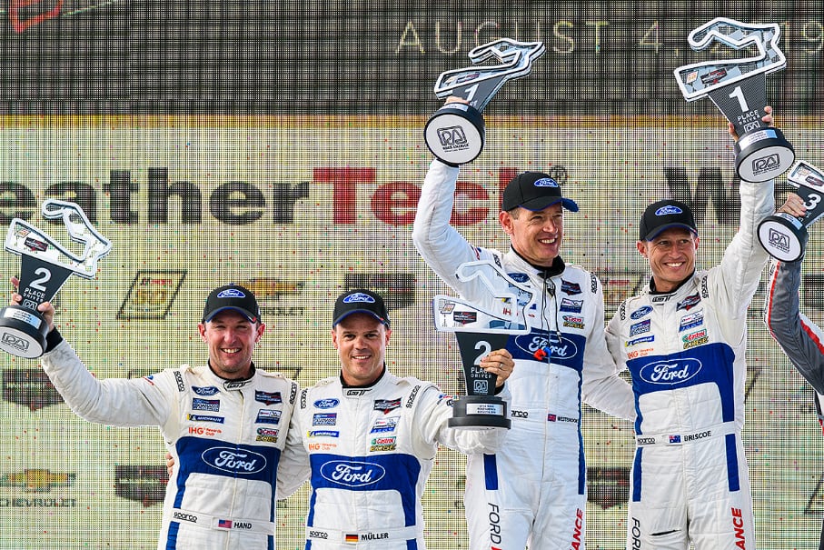 It was the second race in a row both teams have been on the podium. It was the second race in a row both teams have been on the podium.